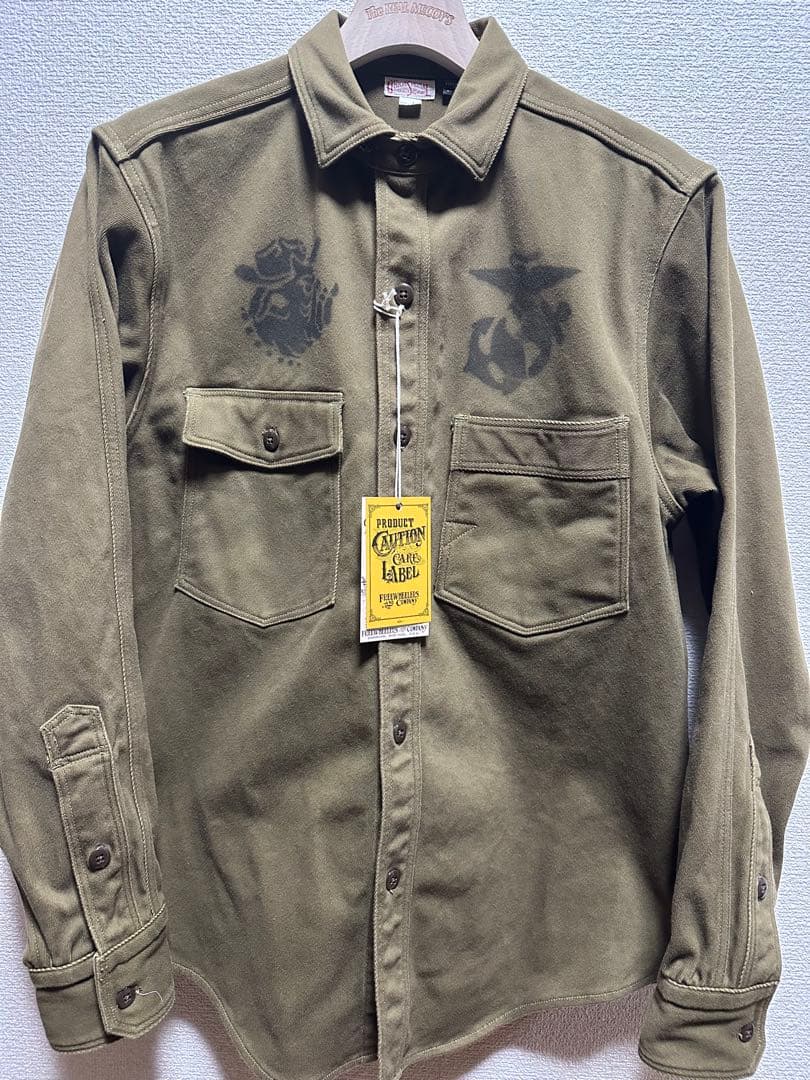 【新品】FREEWHEELERS Gemsa デビルドッグ 16 シャツ