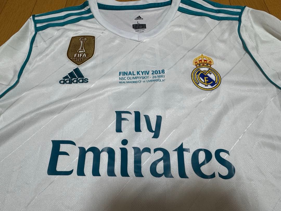 [新品、未使用]レアルマドリード　ロナウド 7番 長袖 ユニフォーム 17/18