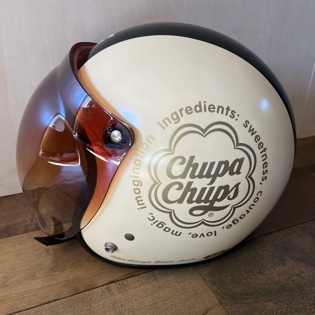 美品！レア！チュッパチャップスヘルメット　フリーサイズ