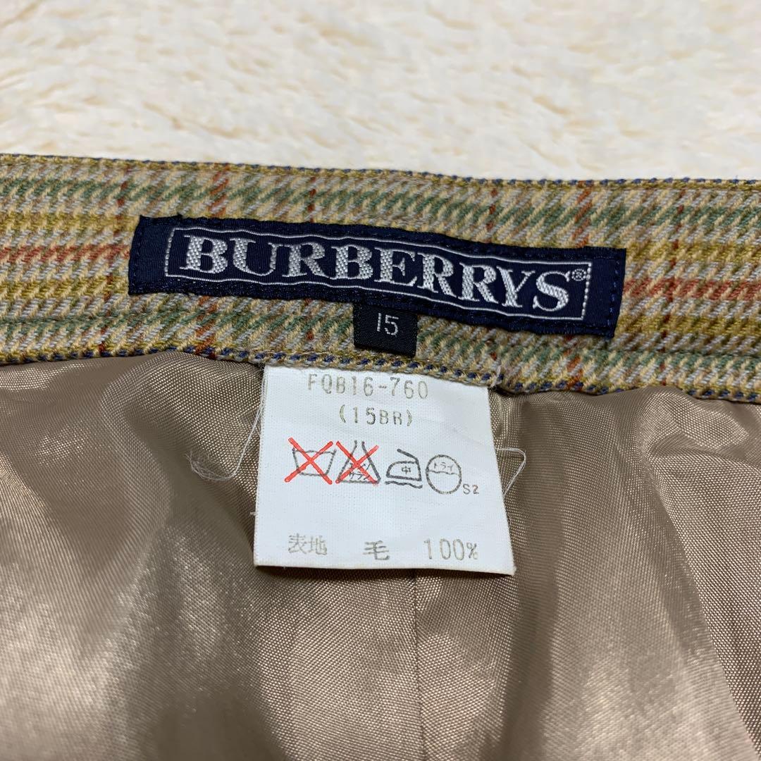 【特大3L！】バーバリー　パンツスーツ　セットアップ　ダブルブレスト