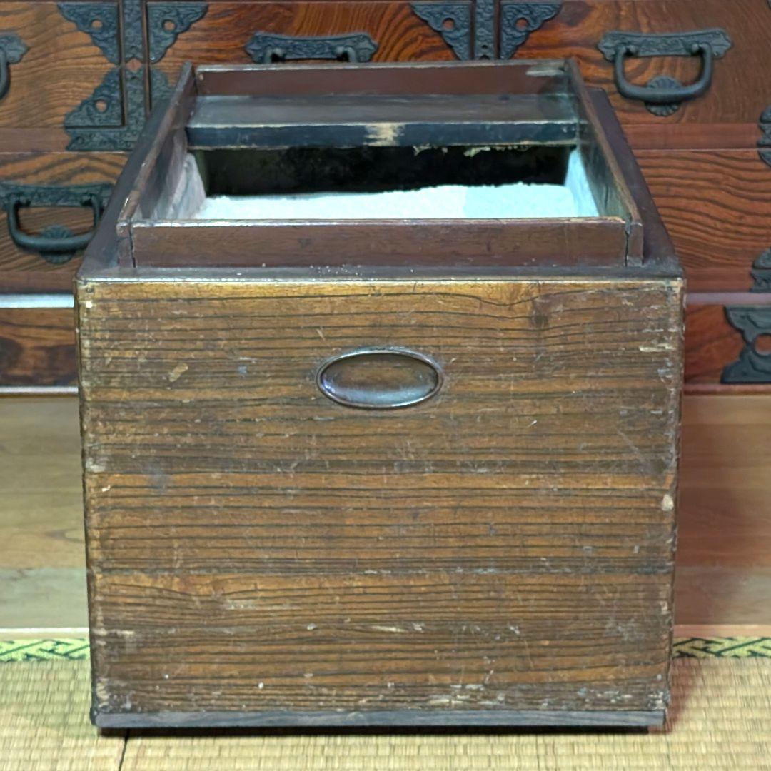 長火鉢　引出し付き　骨董品　アンティーク