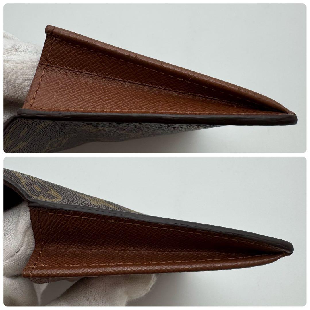【極美品】ルイヴィトン　モノグラム　ポルトフォイユ　ブラザ　長財布　wallet
