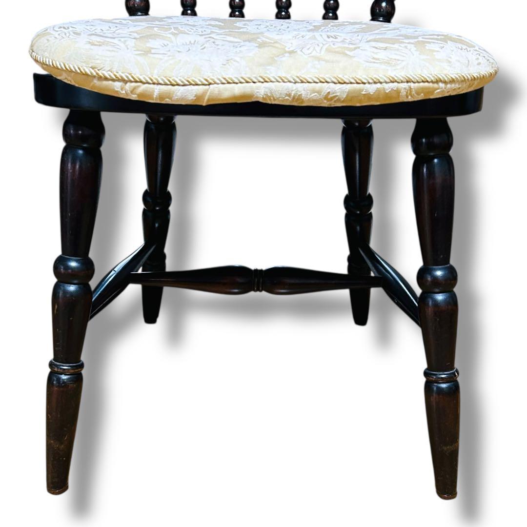 【2脚セット】③④ 北海道民芸家具 樺桜材 ウィンザー スピンドル チェア 椅子