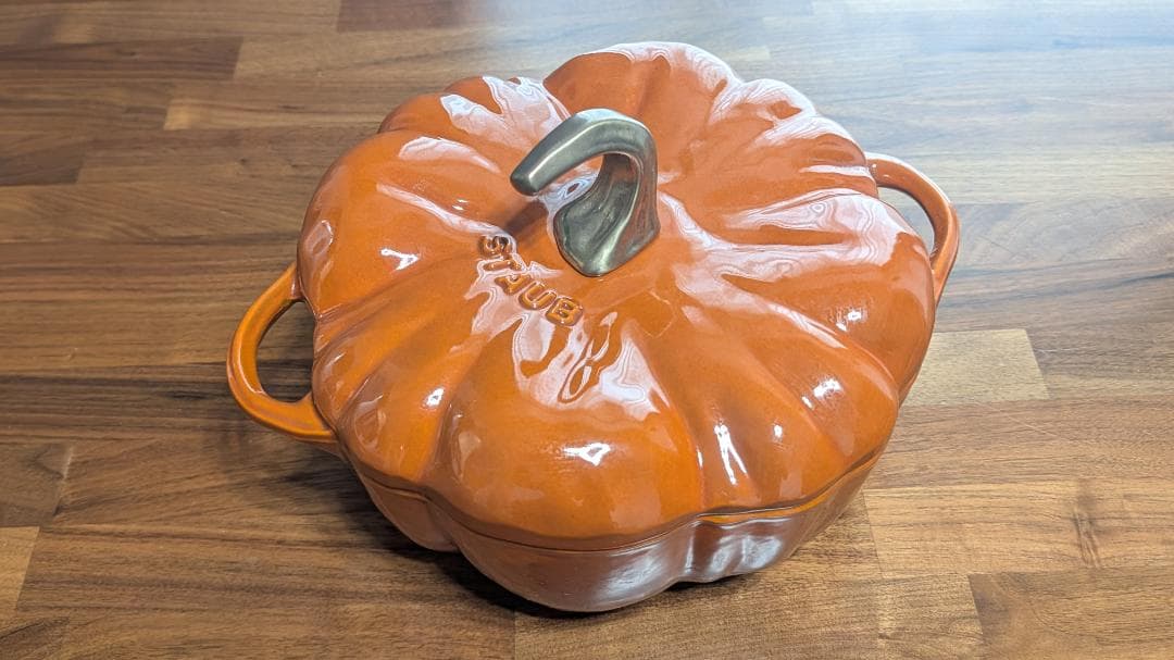 Staub カボチャ パンプキン ココット 両手鍋