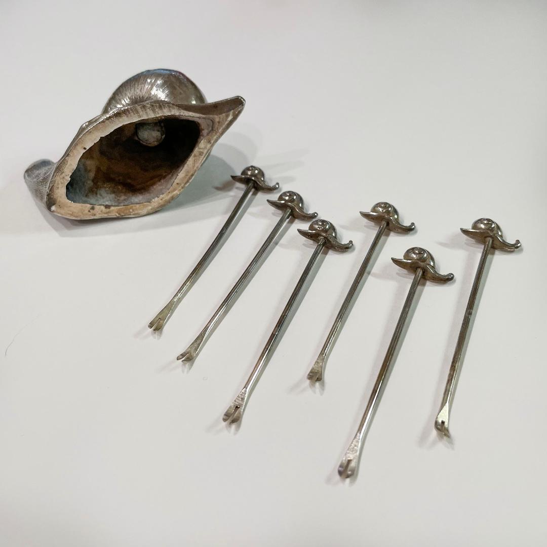 アンティーク・エスカルゴピック　フランス・蚤の市