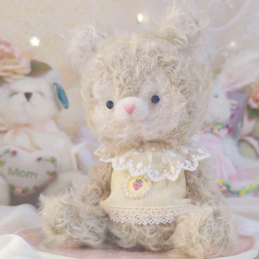 ふんわりくまちゃん アーティストベア テディベア 海外作家様 ぬいぐるみ
