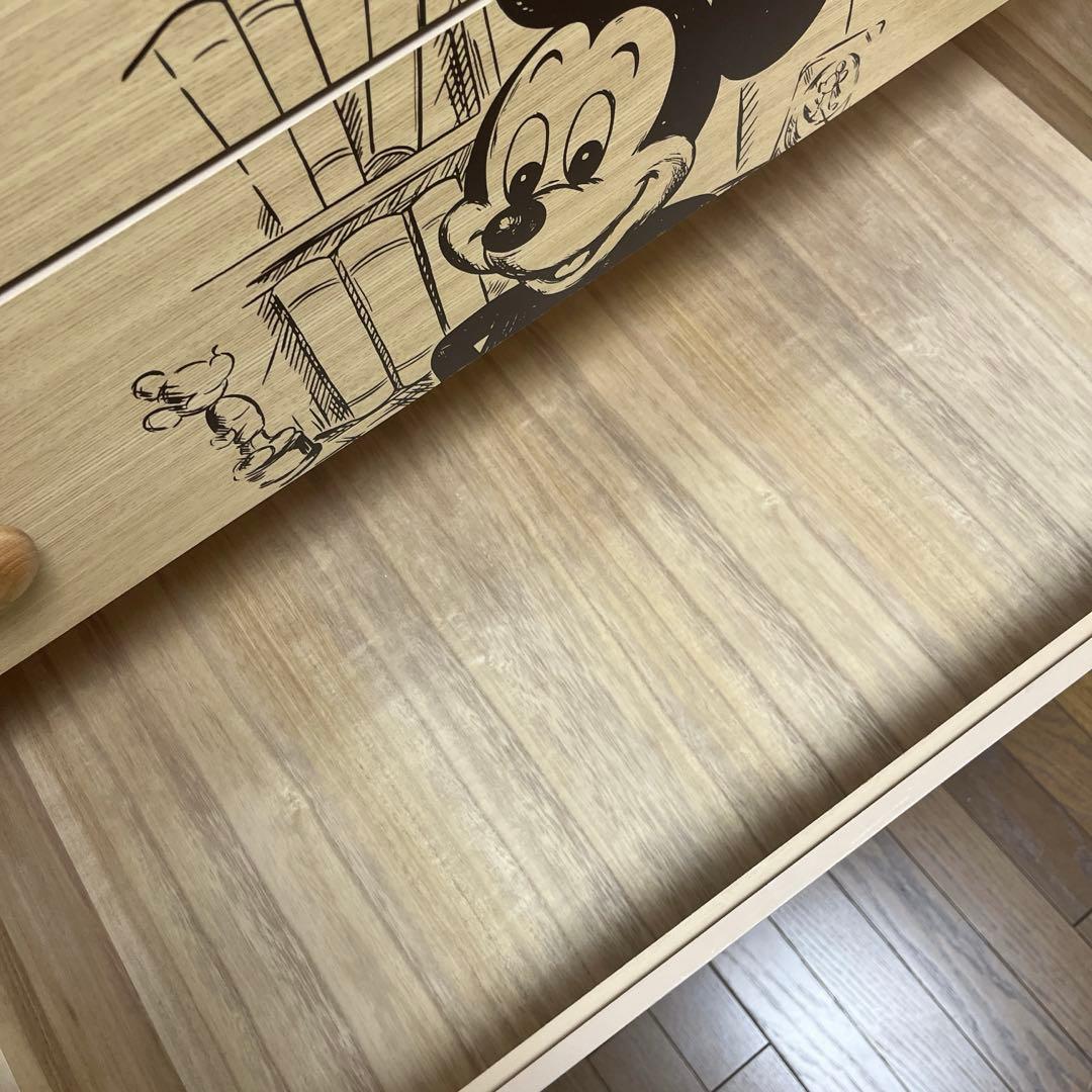 【匿名配送】Disney タンス レトロ ミッキーマウス チェスト 洋服タンス