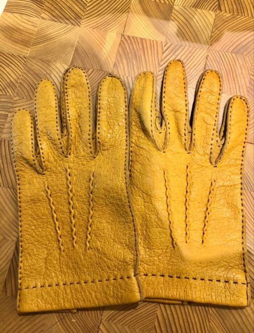 デンツ DENTS ペッカリー グローブ アンライニング 手袋 コーク 7.5