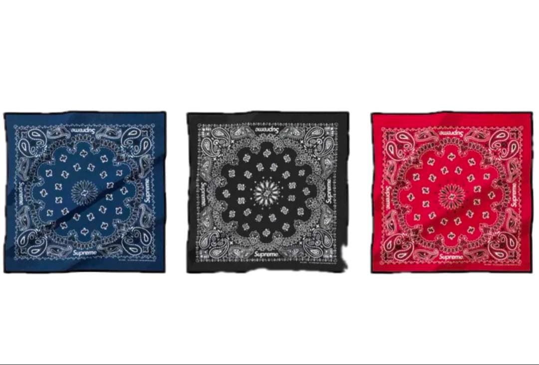 Supreme Hav-A-Hank 3枚セット バンダナ