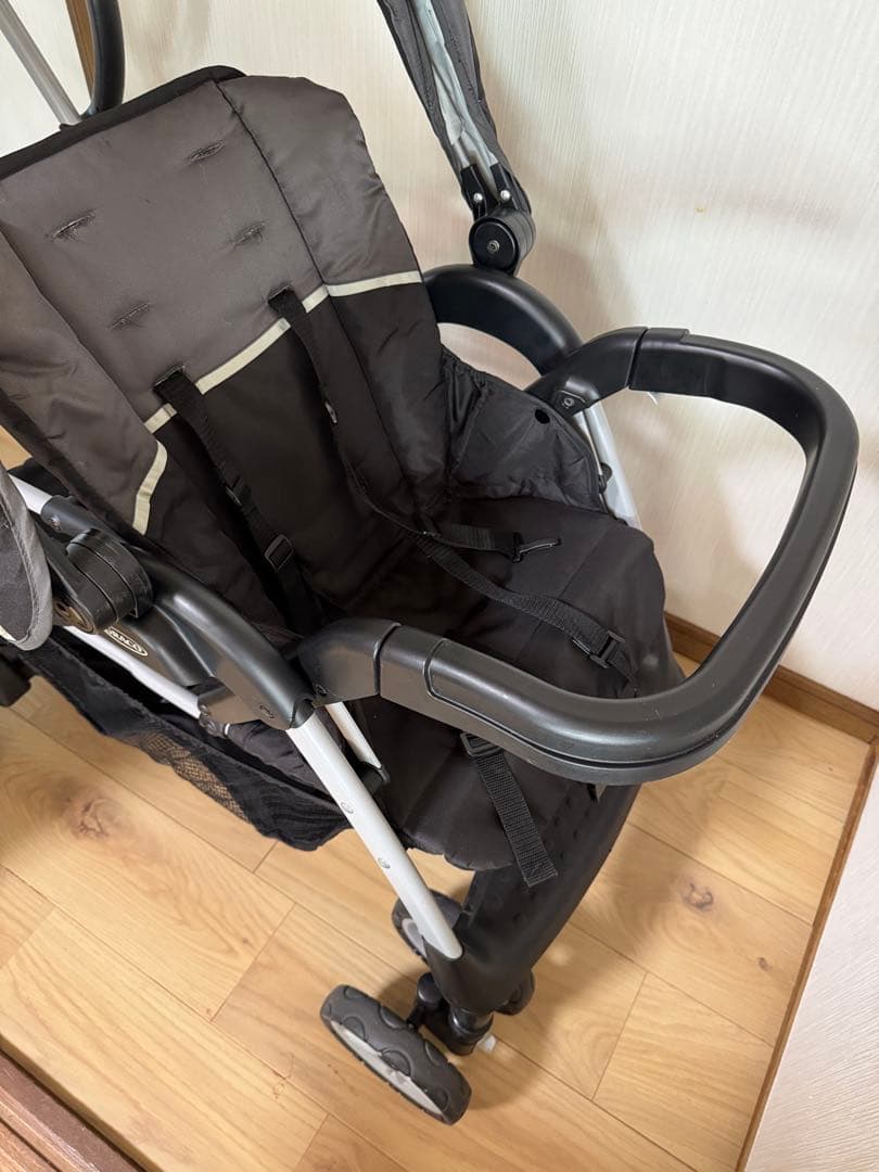 GRACO 2人乗りベビーカー ブラック
