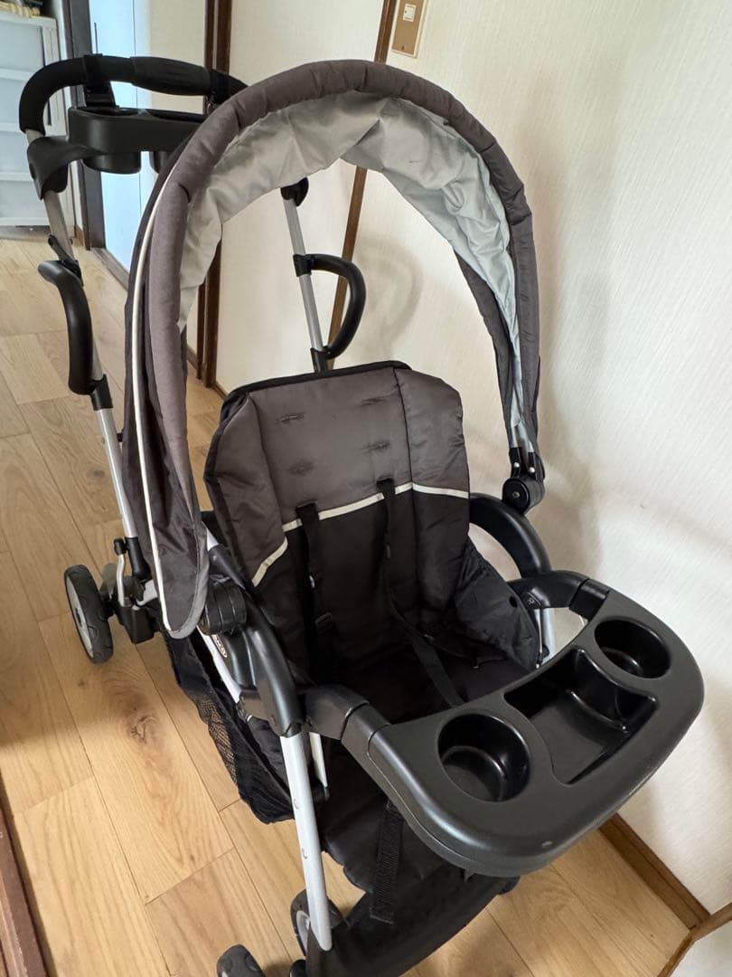 GRACO 2人乗りベビーカー ブラック