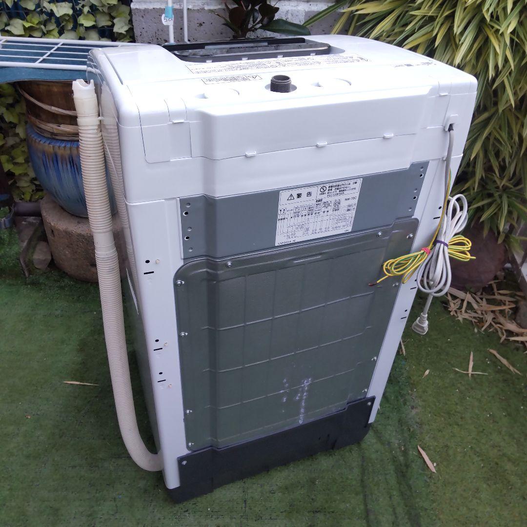日立 洗濯機 白い約束 2019年製 7kg NW-70C