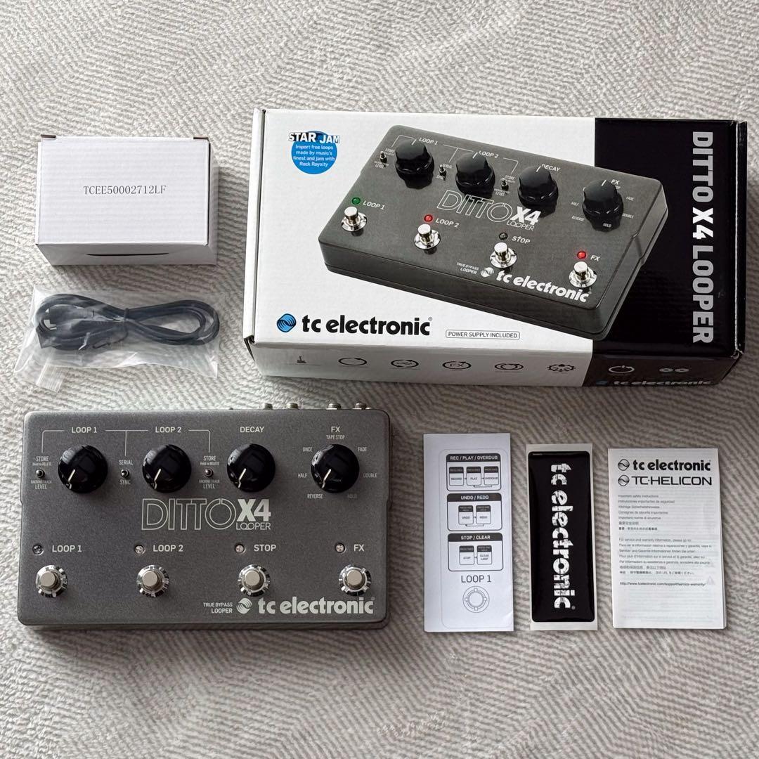 ギター tc electronic DITTO X4 Looper