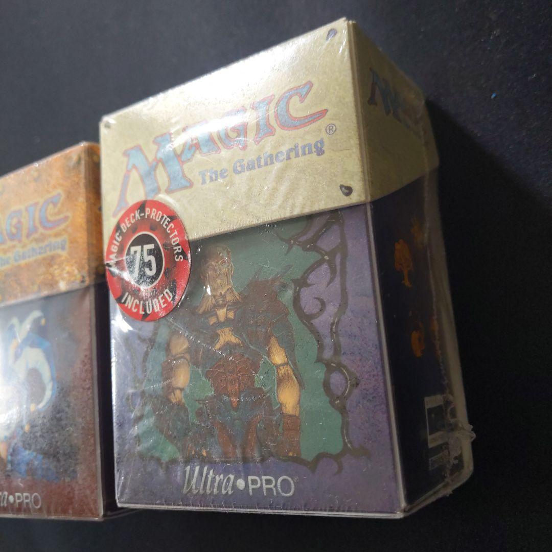 ●【シュリンクに皺等あり】　Ultra•PRO　デッキボックス　３個　未開封新品