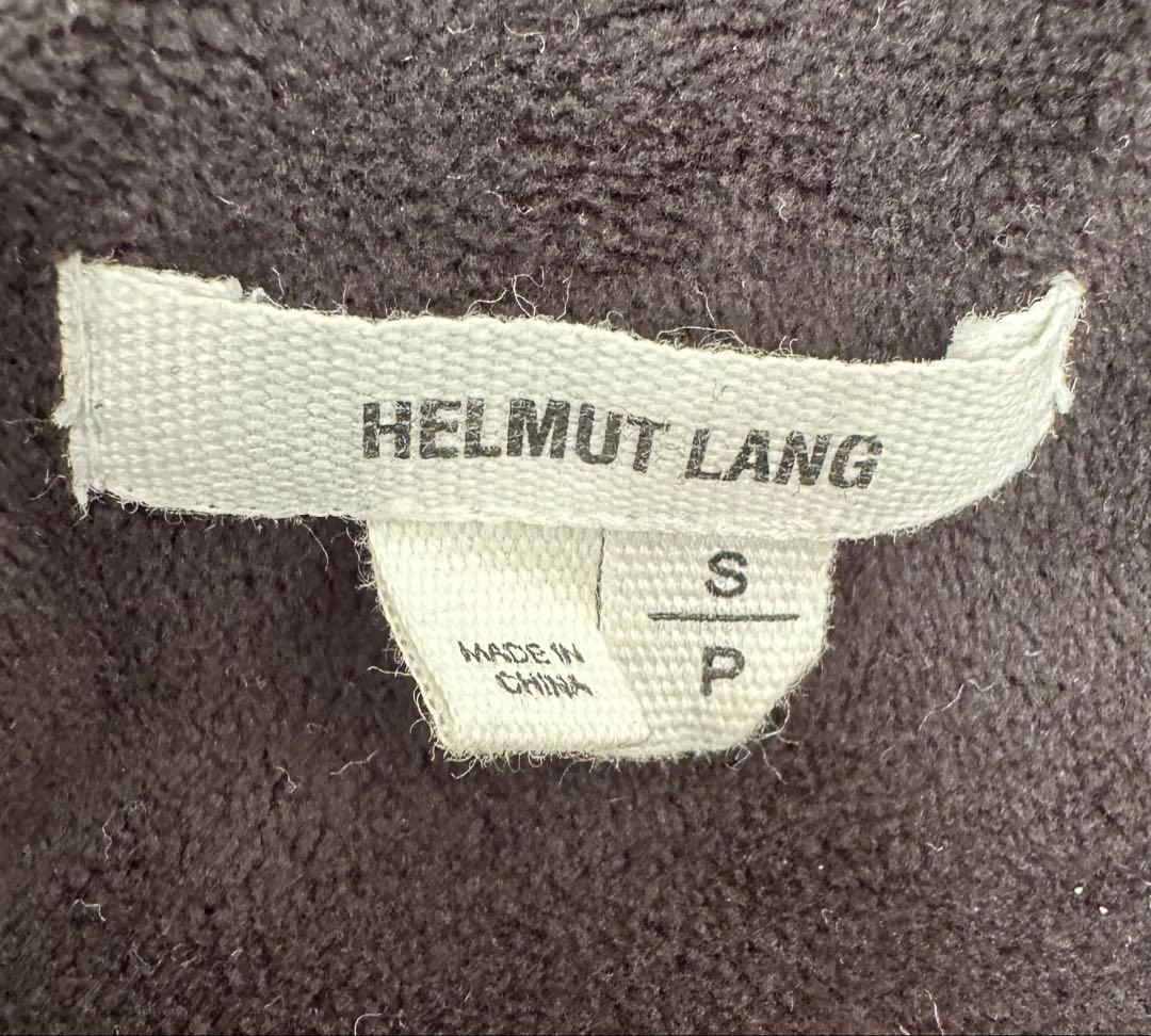 HELMUT LANG フーデットラムレザージャケット ライダースSP