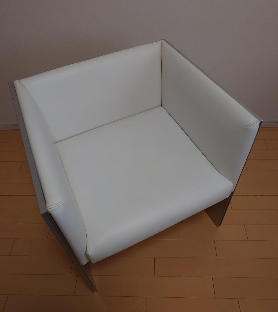 CASSINA IXC カッシーナ チェア レザー ホワイト 美品