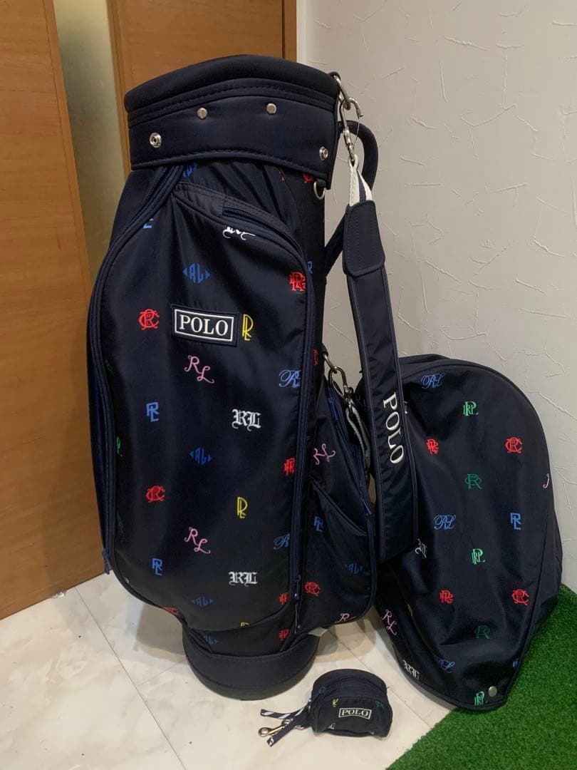 希少　完売品　ポロ　ラルフローレン　モノグラム　キャディバッグ　軽量