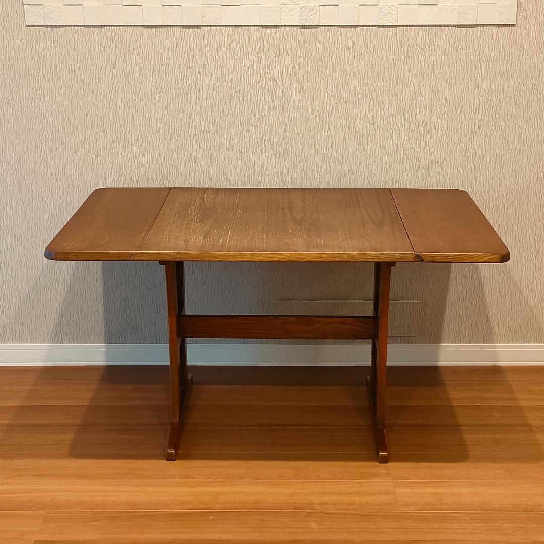 三越ブルージュ　バタフライテーブル　伸長式ダイニングテーブル