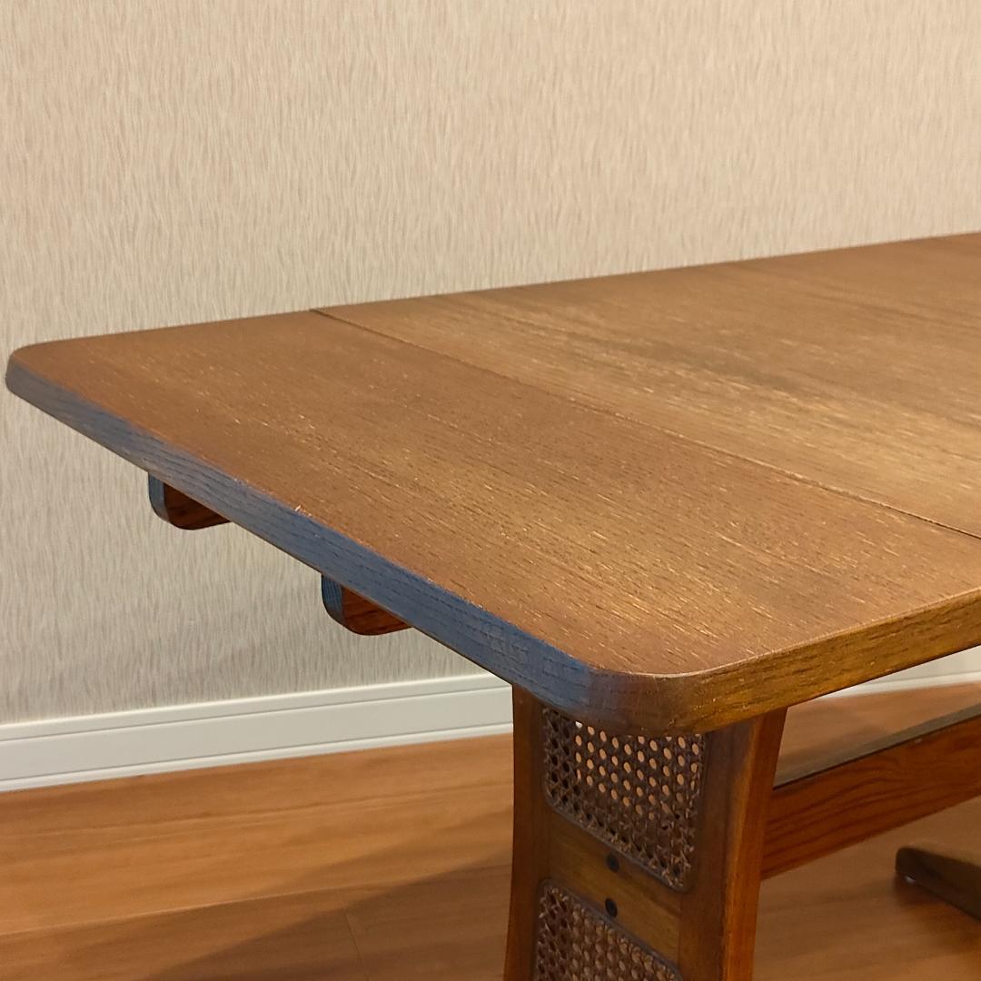 三越ブルージュ　バタフライテーブル　伸長式ダイニングテーブル