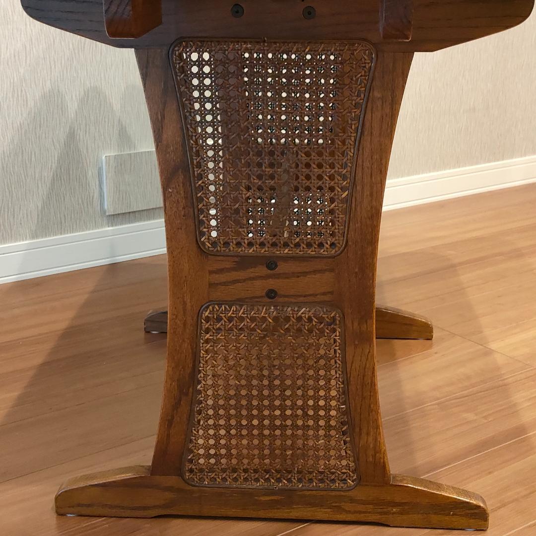 三越ブルージュ　バタフライテーブル　伸長式ダイニングテーブル