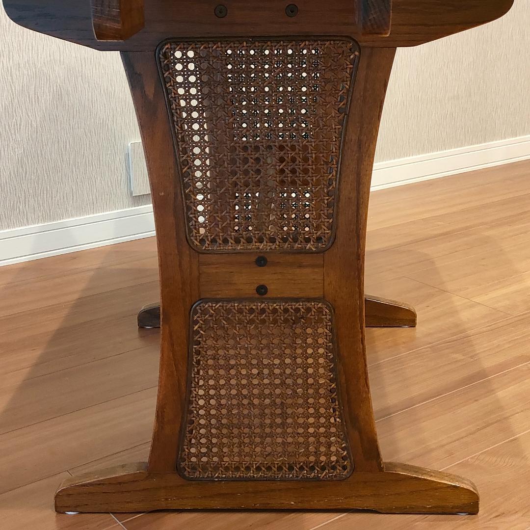 三越ブルージュ　バタフライテーブル　伸長式ダイニングテーブル