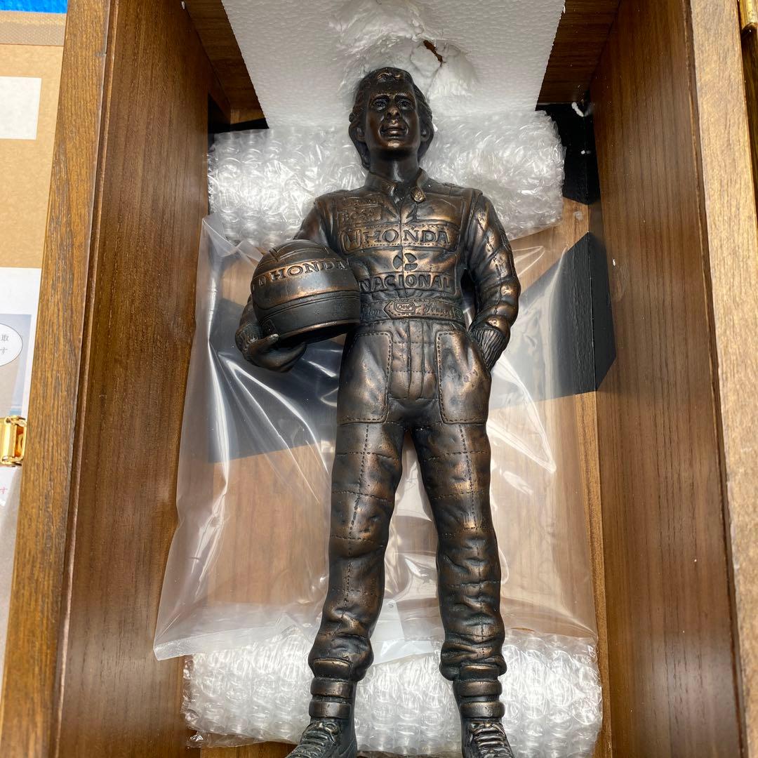 新品！超希少！世界1,000体限定　アイルトンセナ　ブロンズ像　69/1000