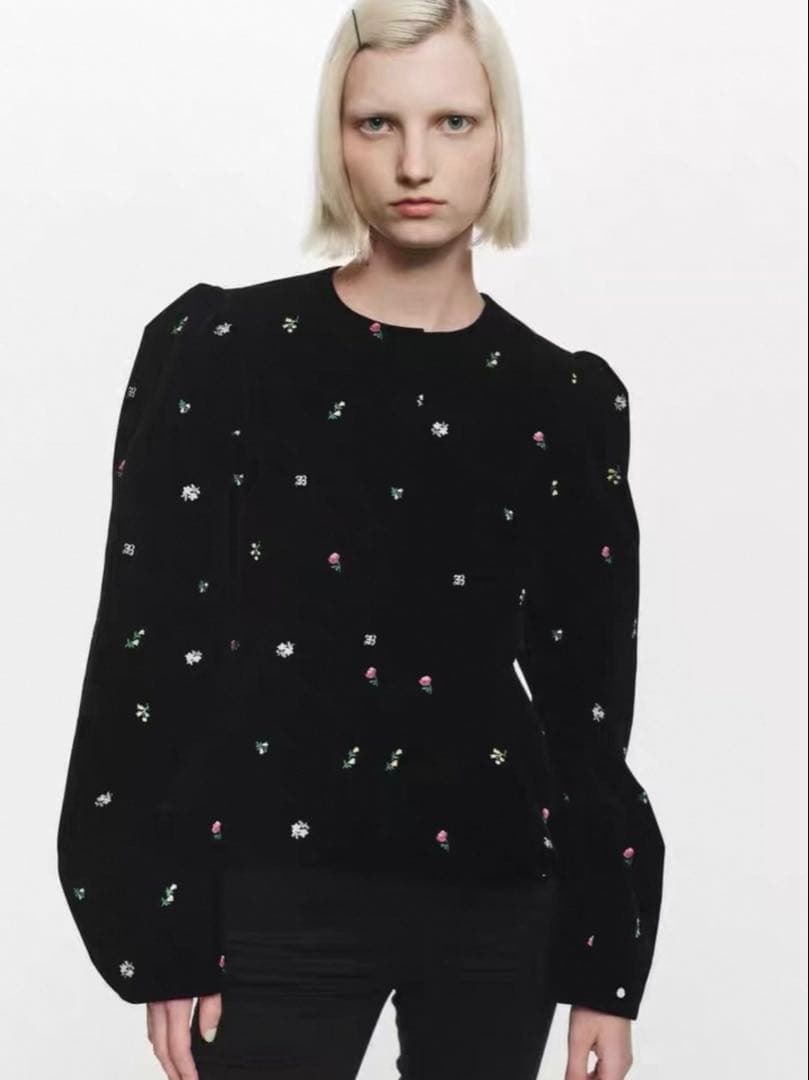 ジャケット・アウター bibiy. B. STARRY PEPURAMU CARDIGAN