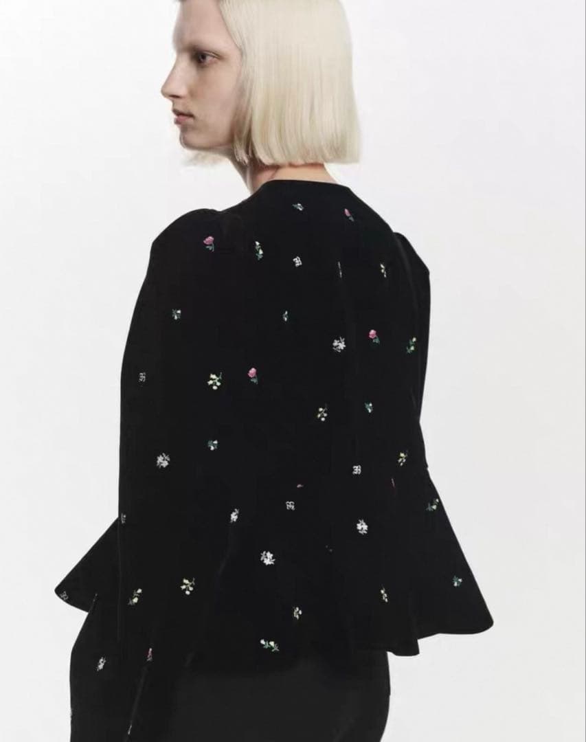 ジャケット・アウター bibiy. B. STARRY PEPURAMU CARDIGAN