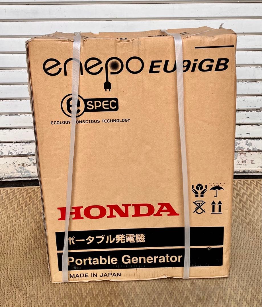 ② 新品未使用 ホンダ(Honda)発電機 エネポ EU9iGB 900VA