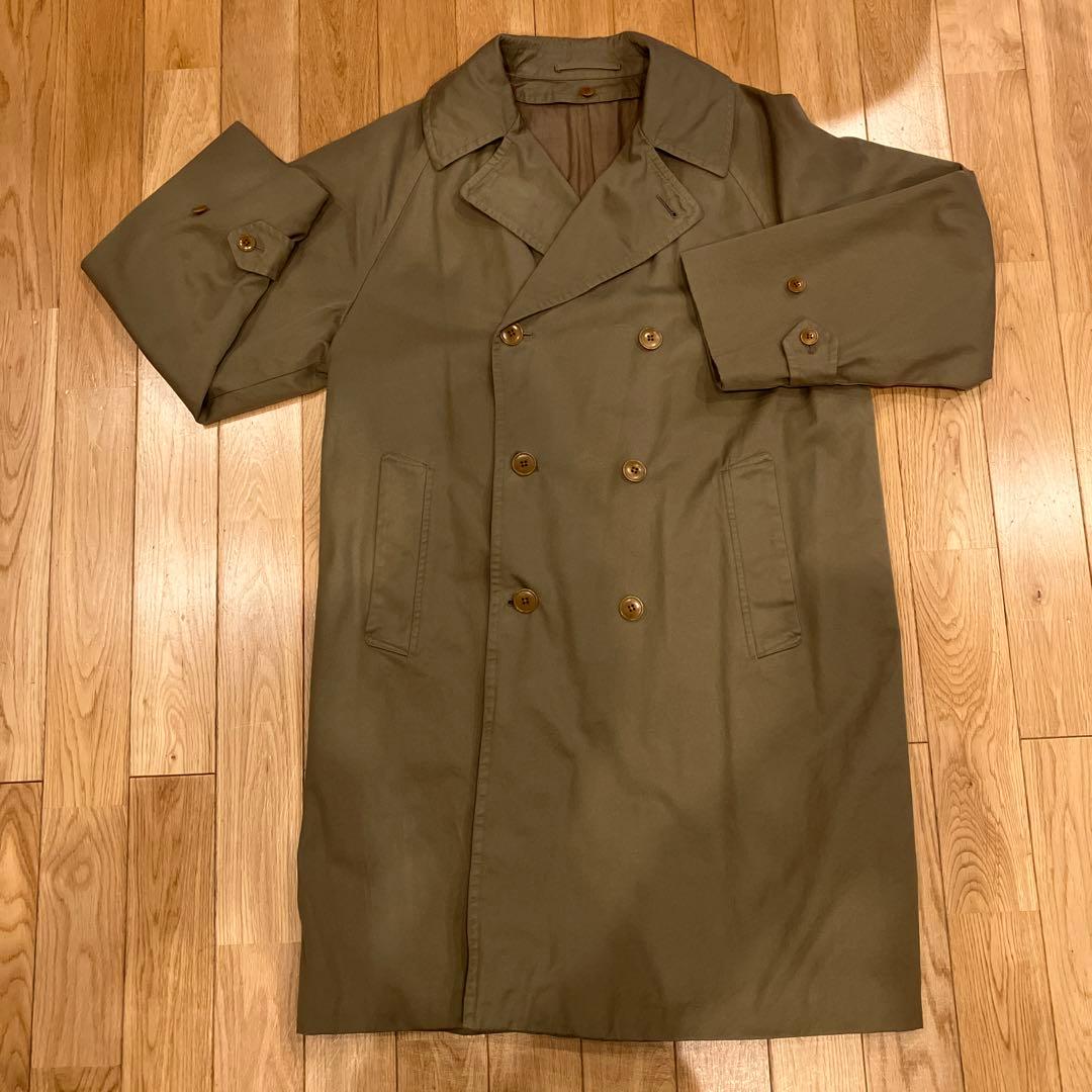 COMOLI（コモリ）20AWコットンギャバダブルブレステッドコート ライナー有