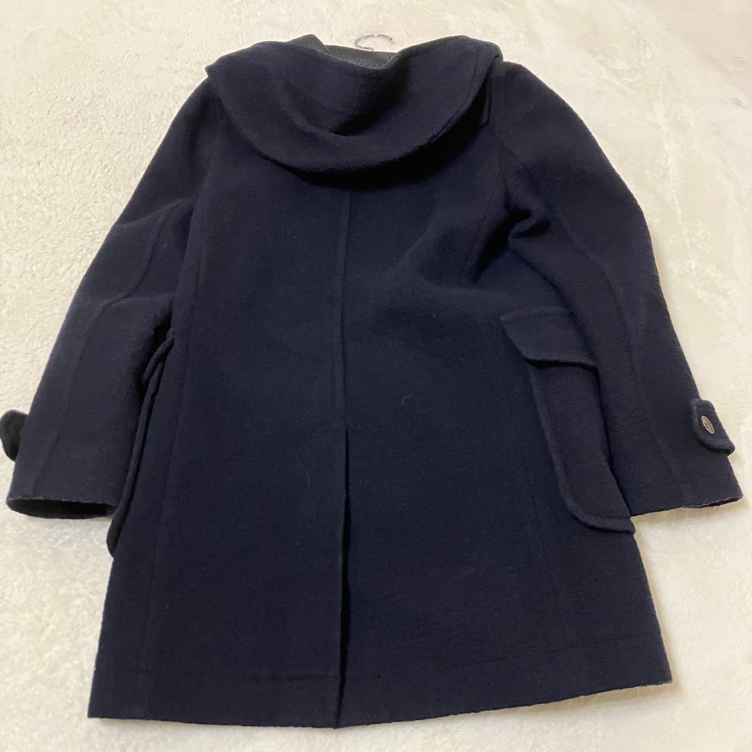 マッキントッシュロンドン✨起毛 モールヤーン　撥水加工 ダッフルコート ネイビー