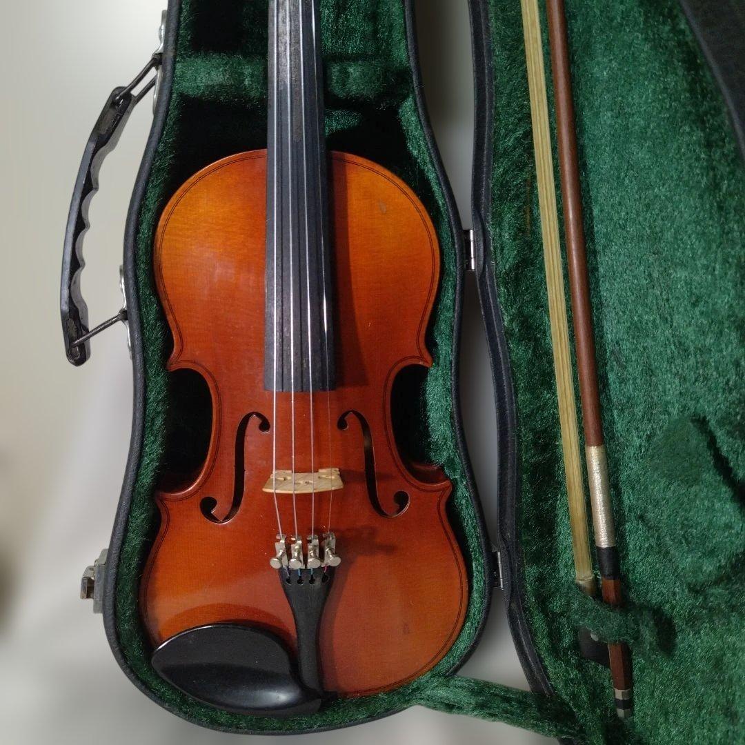 ♥7才前後の子供用♥スズキバイオリン1/4♥品番220♥弓、ケ―ス、松脂付き