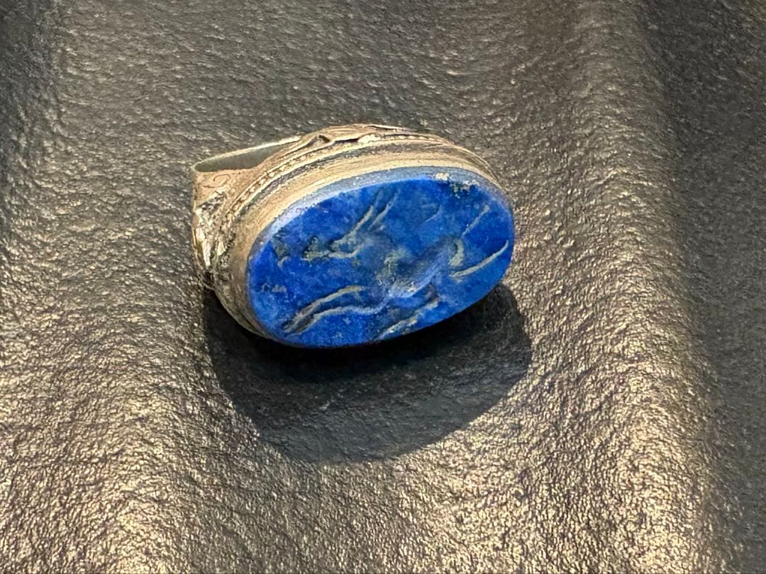 アフガニスタン　ラピスラズリ シルバーリング