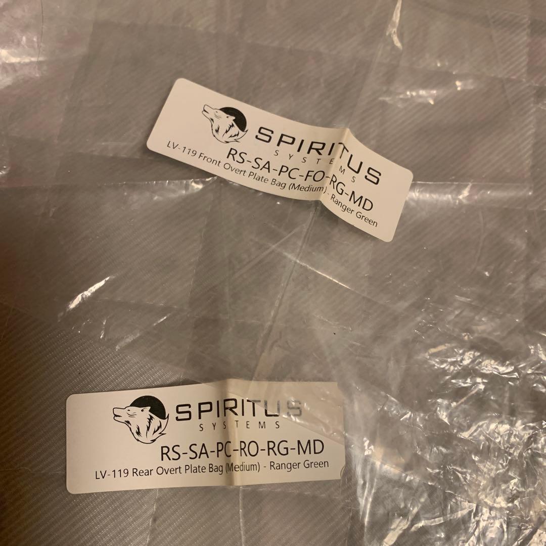 SPIRITUS SYSTEMS LV-119 プレートキャリア　付属品付き