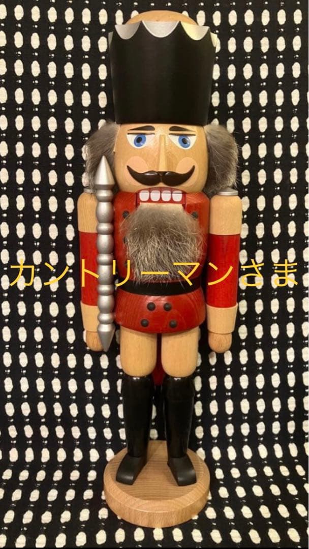 くるみ割り人形 ドイツ キング 王様/白の王様 2体セット（まとめて）