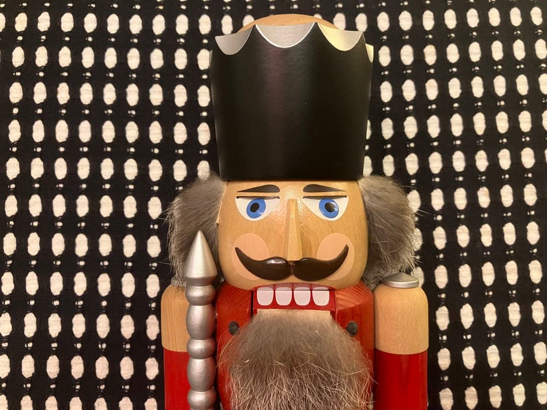 くるみ割り人形 ドイツ キング 王様/白の王様 2体セット（まとめて）