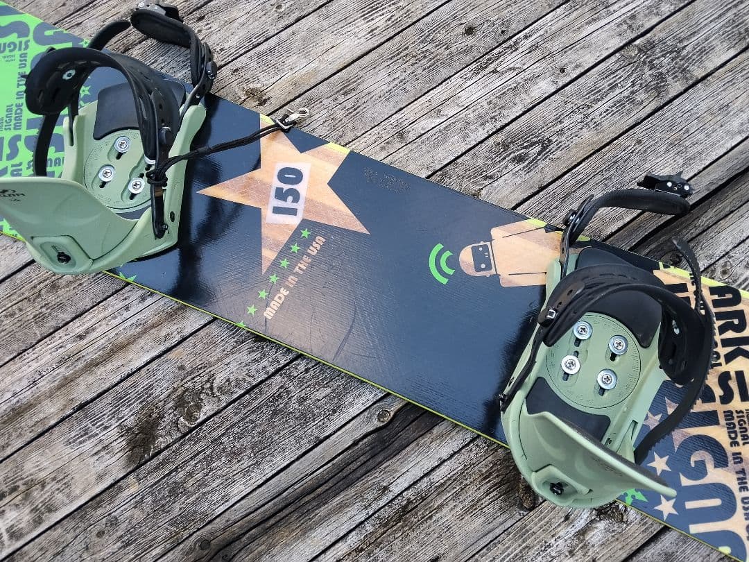 スノーボード3点セット SIGNAL PARK 150 ビンディング ブーツ25