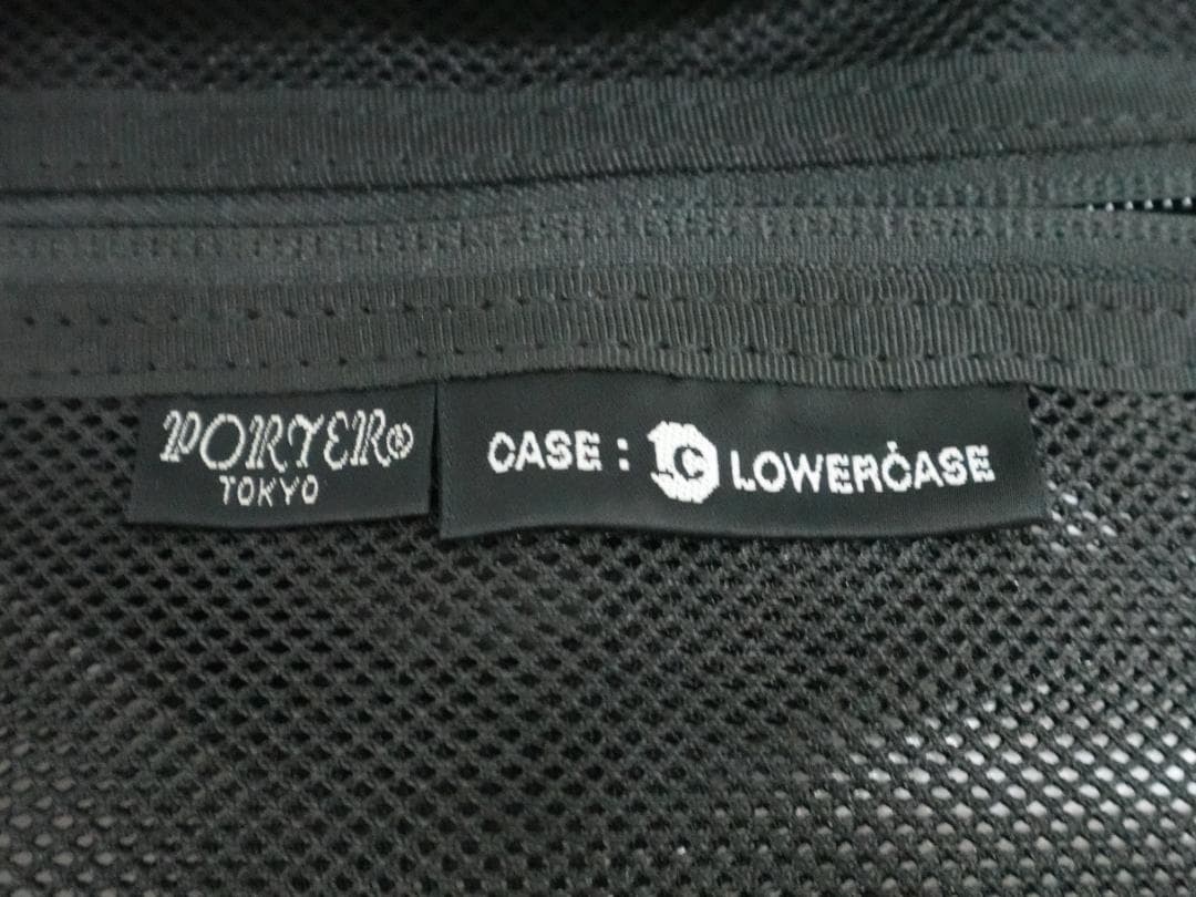 PORTER LOWERCASE コラボ　2WAY HELMETBAG