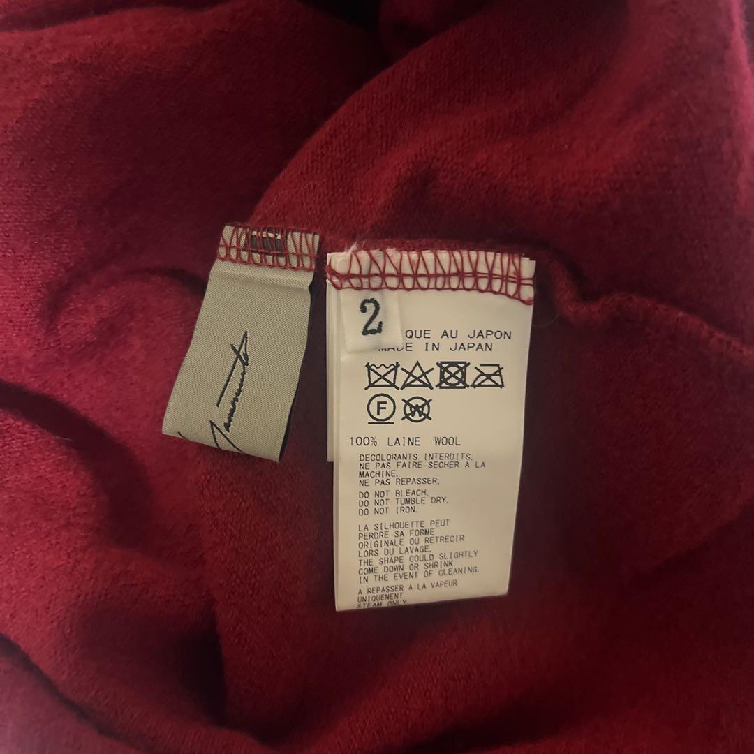 ぶ*ー様 Yohji Yamamoto femme maroon color k