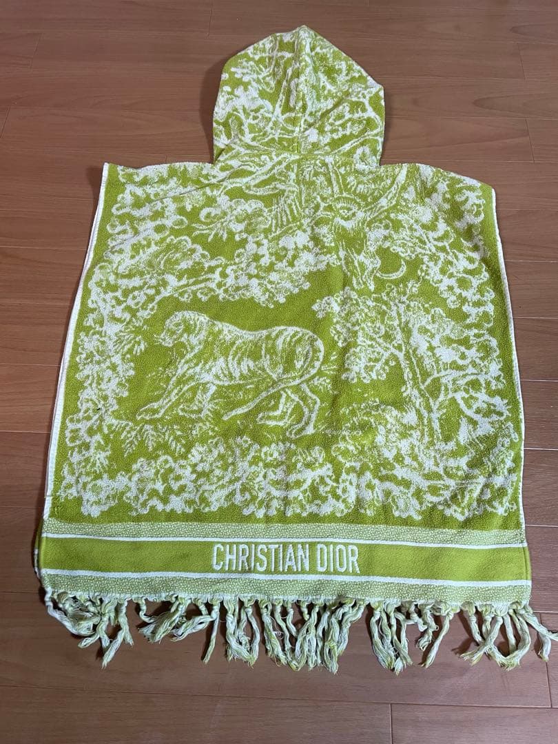 Christian dior ディオリビエラ　バスタオル　ポンチョ