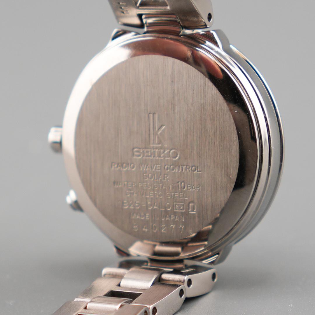 稼働 SEIKO LUKIA デイト 腕時計 新品電池 クォーツ