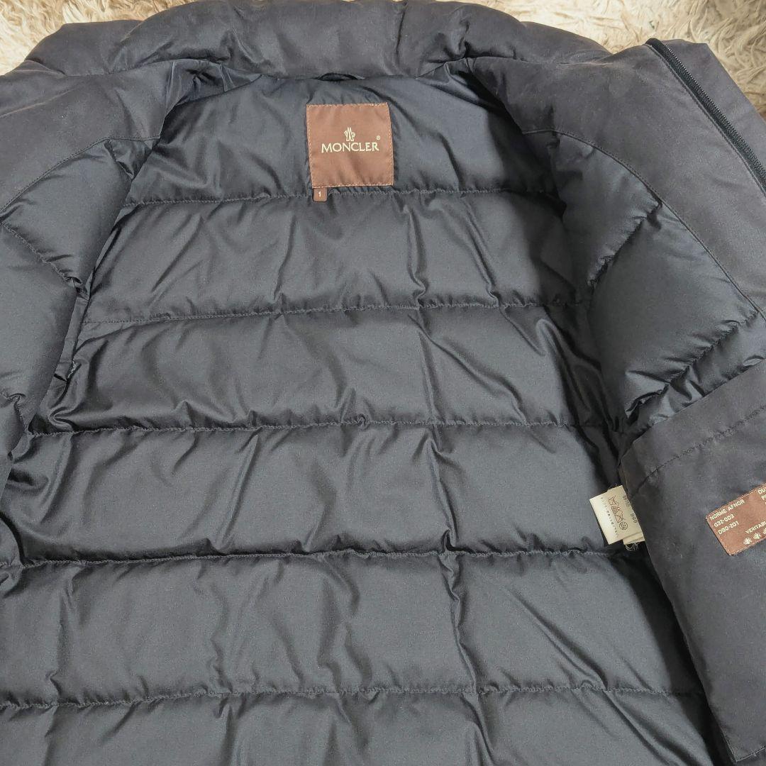 ⭐️美品 MONCLER モンクレール 茶タグ ダウンコート　ブラウン　1