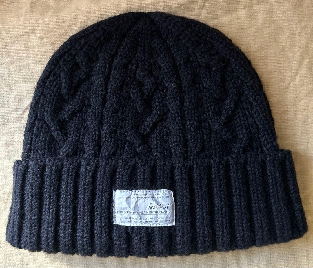 Burton AK457 ビーニー ブラック fragment