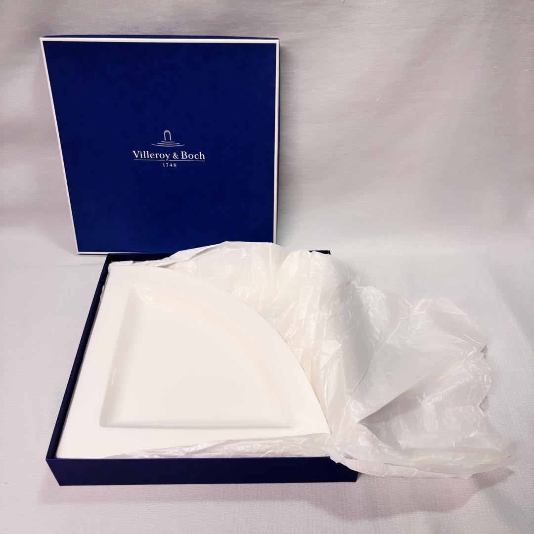 新品 Villeroy & Boch ビレロイ&ボッホ 三角形プレート 2枚