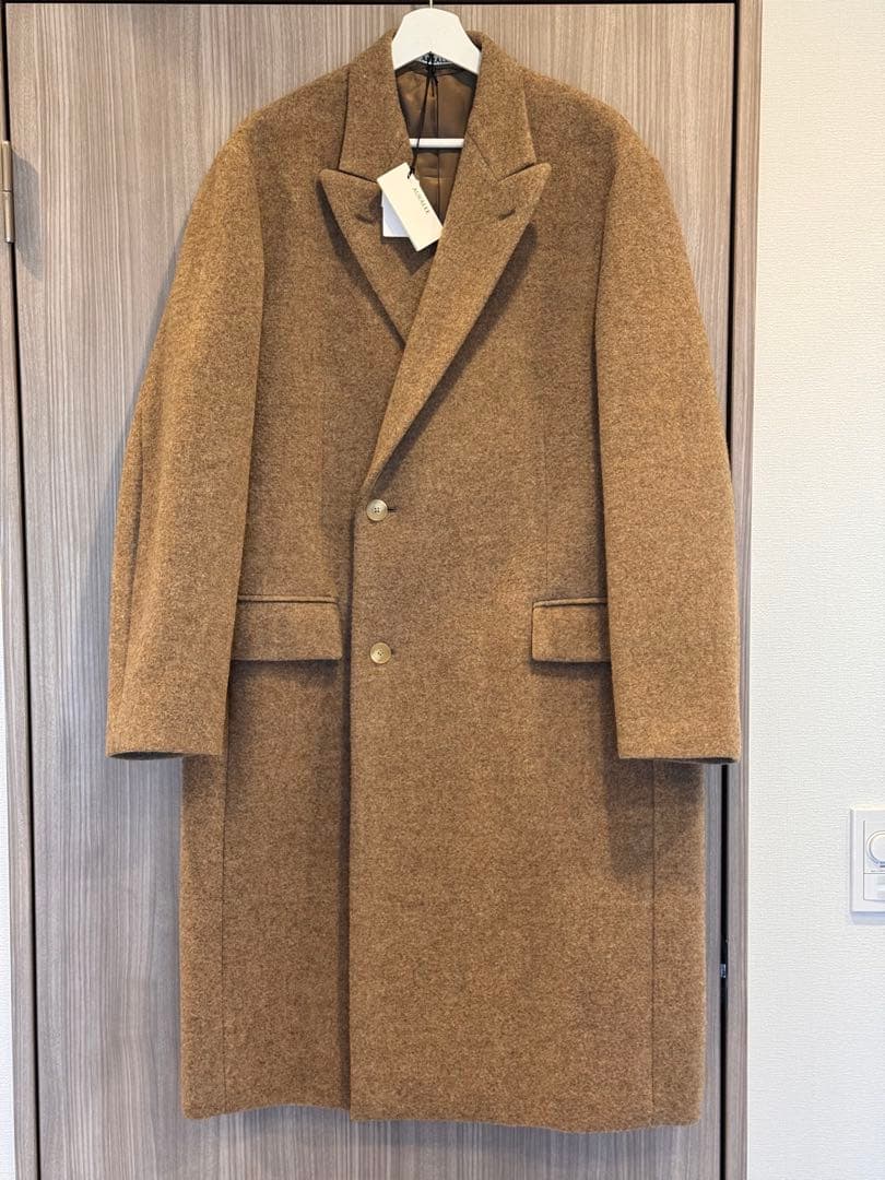 新品　AURALEE SPONGE WOOL MELTON CHESTERコート