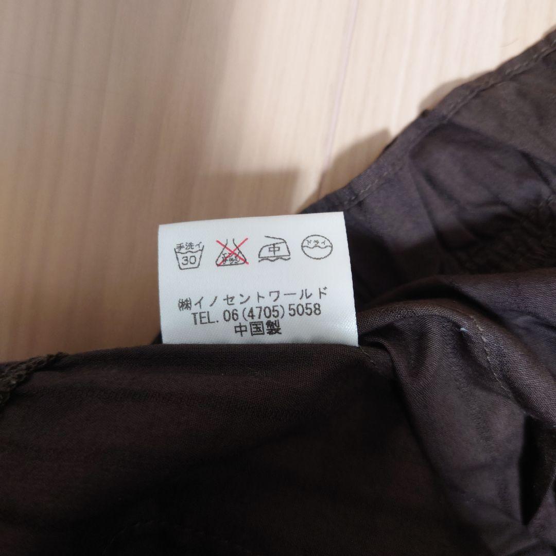 イノセントワールド　ジャボ付きブラウス