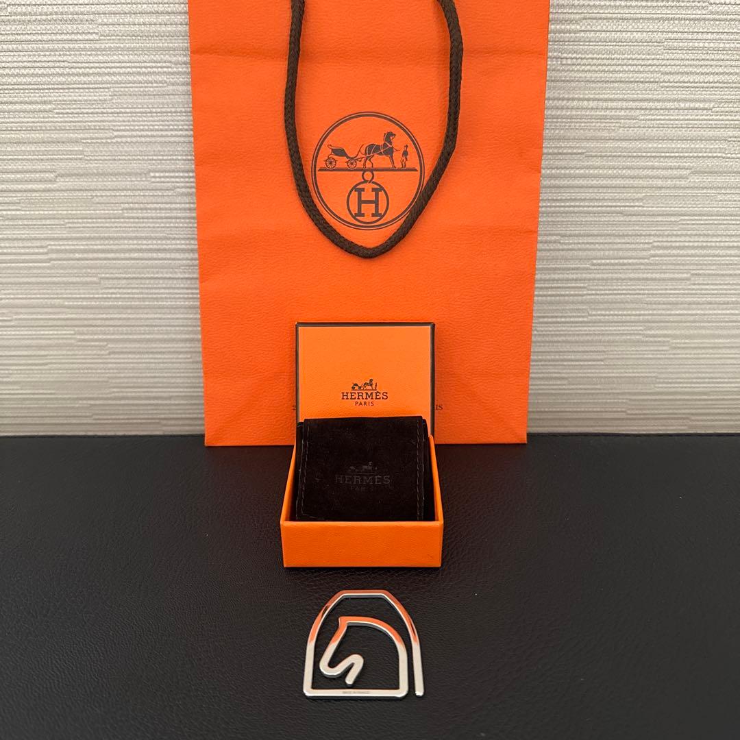 ‼️‼️‼️‼️‼️早い者勝ち‼️‼️‼️‼️‼️エルメス　マネークリップ　馬型　超美品