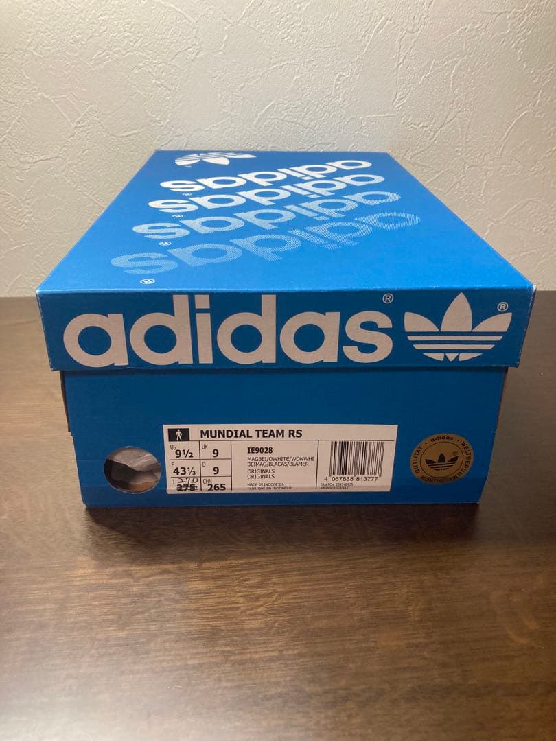 新品未使用　アディダス　ムンディアルチーム 限定スエードモデル