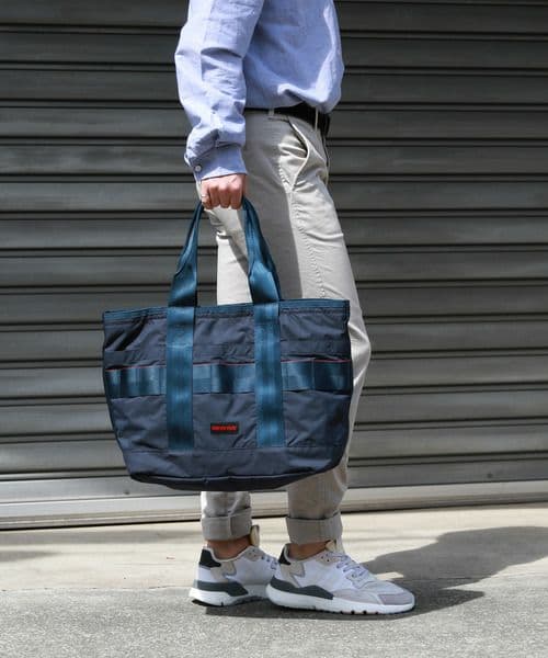 ★美品★BRIEFING DISCRETE TOTE MW ネイビー