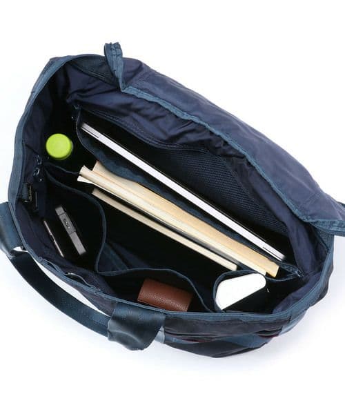 ★美品★BRIEFING DISCRETE TOTE MW ネイビー